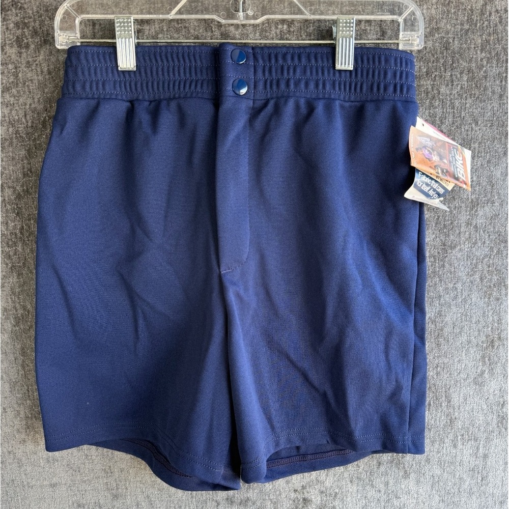 Vintage BIKE Athletic‎ Shorts NWT Womens LARGE Navy Blue Coach Softball L450 USA